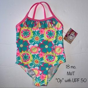 *3/$25* NWT 18 mo. Op sun-protect swimsuit